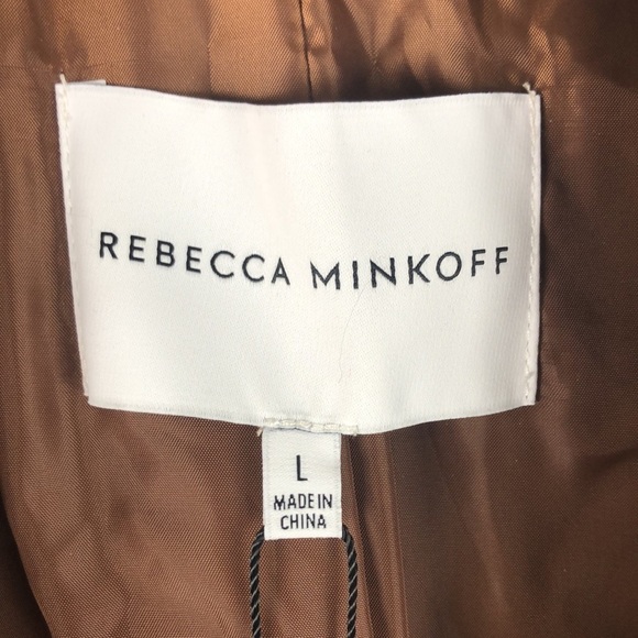 NEW Rebecca Minkoff Lambskin Blazer - Picture 14 of 15